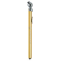 Gold Aluminum Tire Gauge